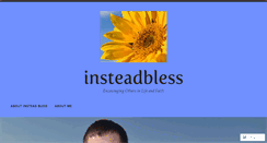 Desktop Screenshot of insteadbless.com